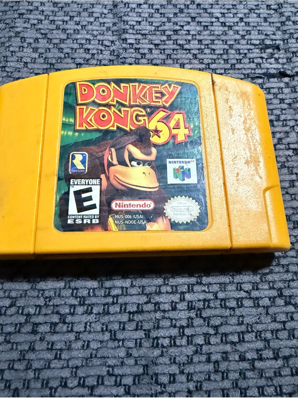 Donkey Kong 64 N64 Game